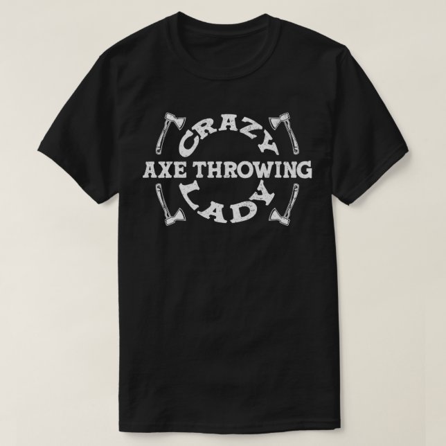 Axe Throwing T-Shirt (Design Front)