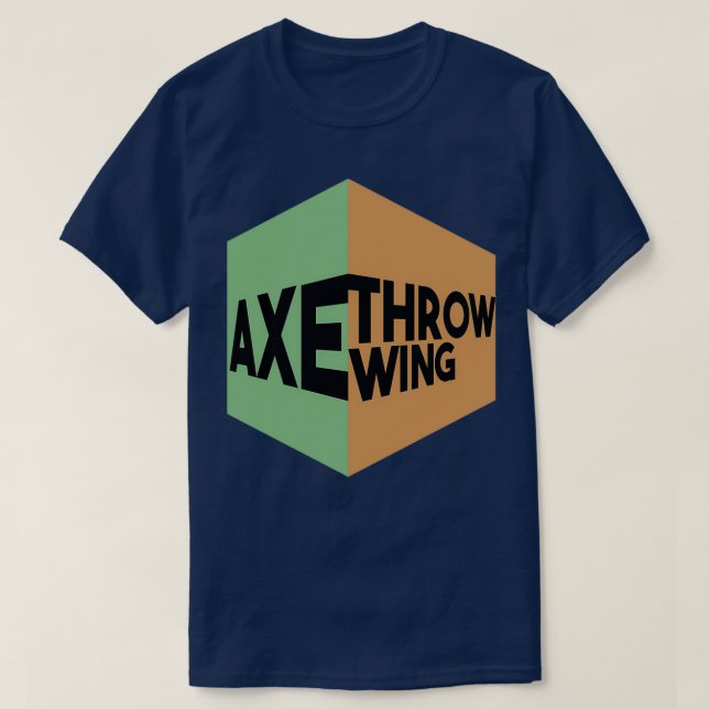 Axe Throwing Target 21 T-Shirt (Design Front)