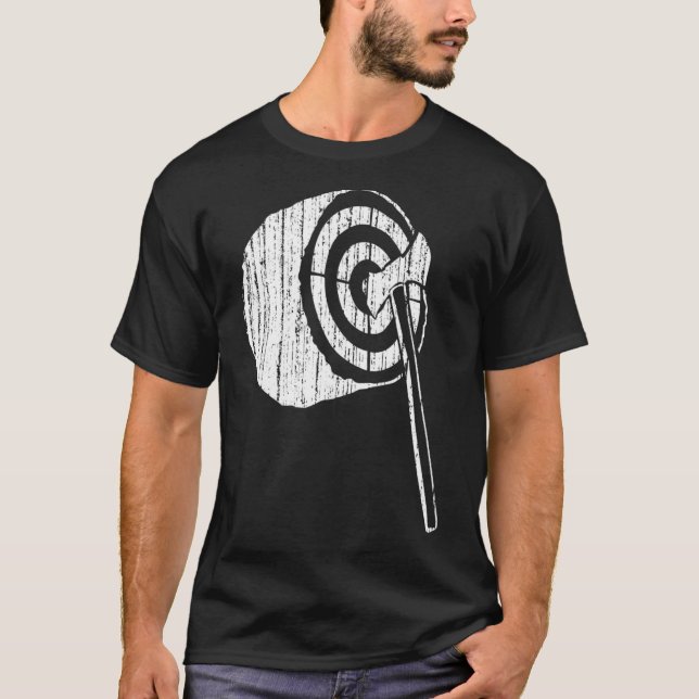 Axe Throwing Throwing Axe T-Shirt (Front)