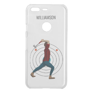 Axe Throwing Uncommon Google Pixel Case