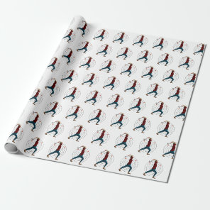 Axe Throwing Wrapping Paper