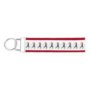 Axe Throwing Wrist Keychain