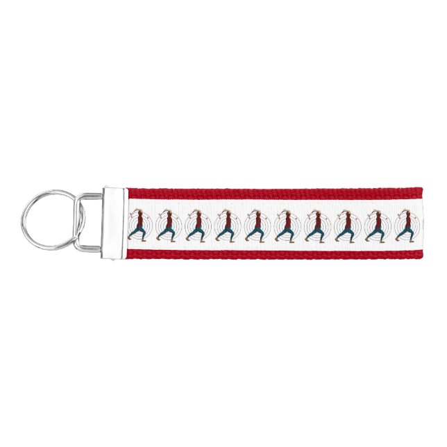 Axe Throwing Wrist Keychain (Keys on Left)