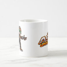 Axel Cute Futuristic AI Robot Character Coffee Mug