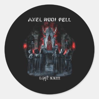 Axel Rudi Pell Lost Xxiii Classic Round Sticker