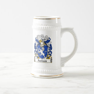 Axelsen Family Crest Beer Stein