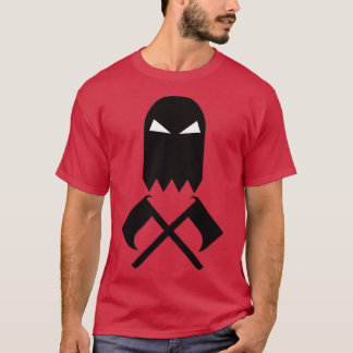 Axeman Graphic Black v T-Shirt