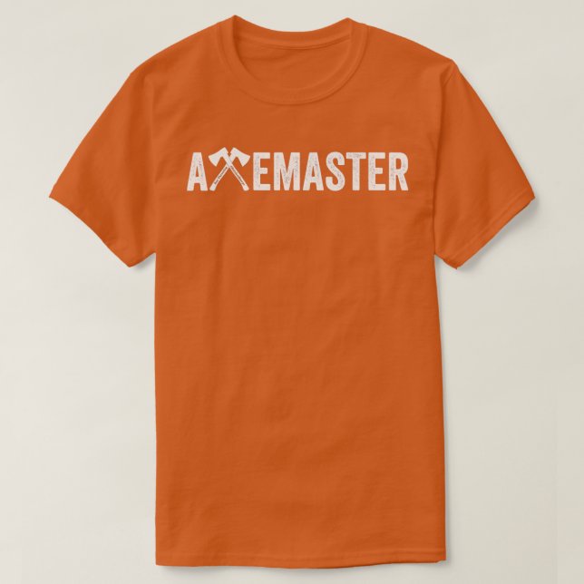 AxeMaster Axe Throwing T-Shirt (Design Front)