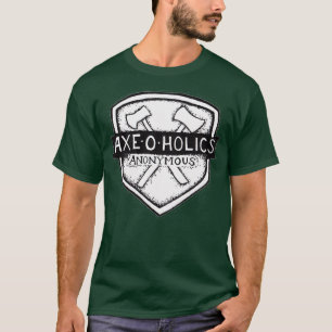 AxeOHolics Anonymous Shield Stamp Classic TShirt