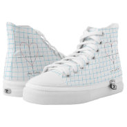 Axes Heart High-top Sneakers at Zazzle