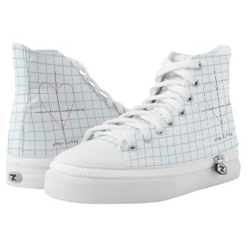 Axes Heart High-top Sneakers by IFLScience at Zazzle