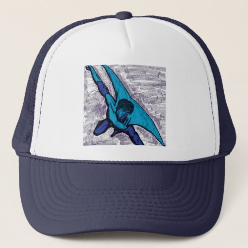 Axiom_man in Flight Trucker Hat