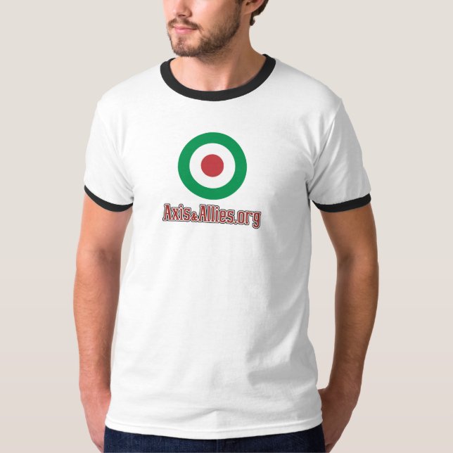 Axis & Allies .org Italy Roundel T-Shirt (Front)