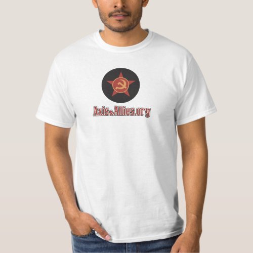 Axis  Allies org Soviet Union Roundel T_Shirt