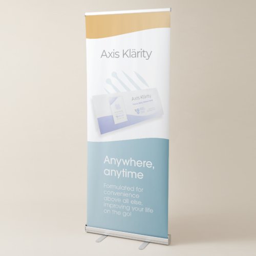 Axis Klarity Retractable Banner