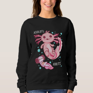 Axolittle Axolotl Big And Small Exotic Pet Animal  Sweatshirt