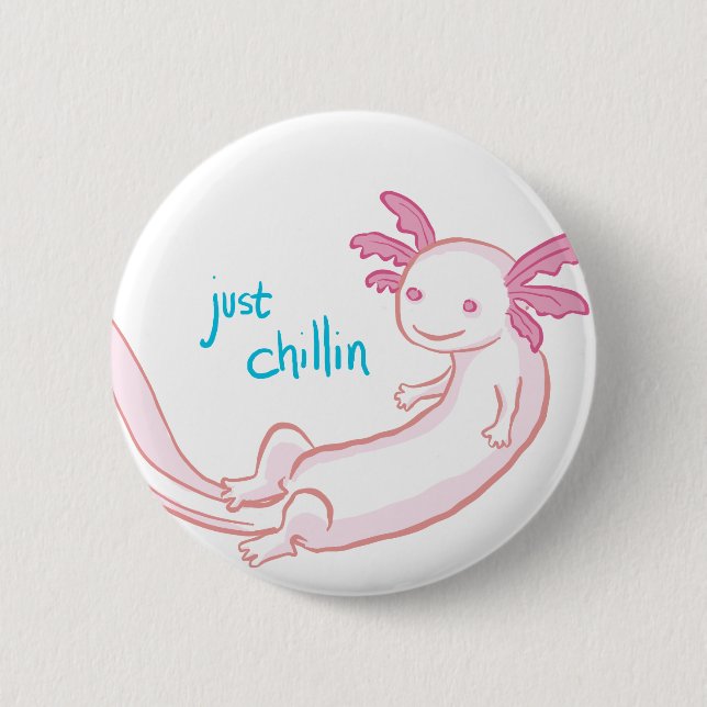 axoLOLtl Pinback Button (Front)