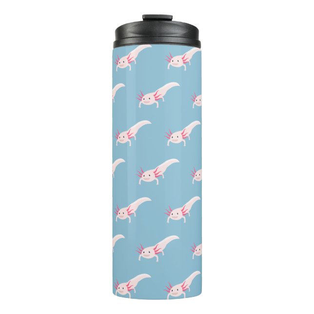 Axoloti vector cartoon  thermal tumbler (Front)