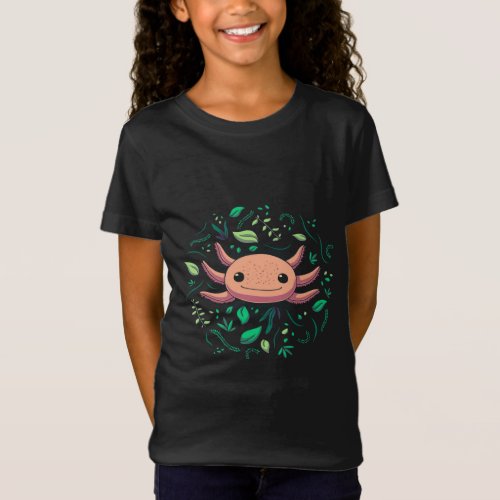 Axolotl Animal Cute Pet  Cool Animal Lovers T_Shirt