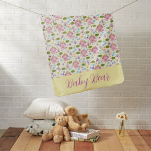 Axolotl Aquarium Girl Baby Blanket