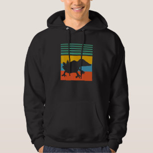 Axolotl Axolotl Retro Design Hoodie