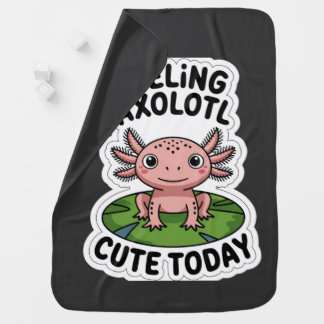 axolotl baby blanket