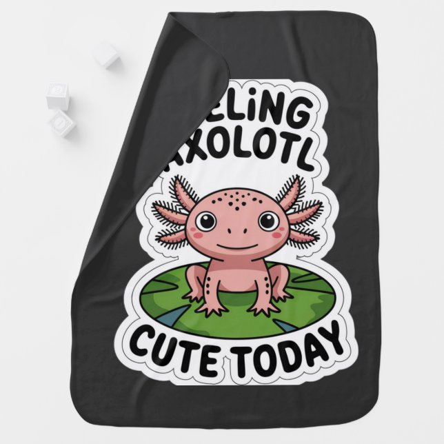 axolotl baby blanket (In Situ)