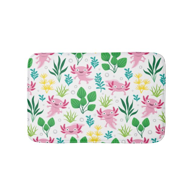 Axolotl Bath Mat (Front)