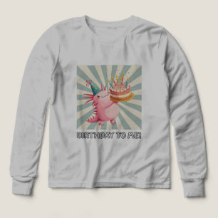 Axolotl birthday Tri-Blend shirts