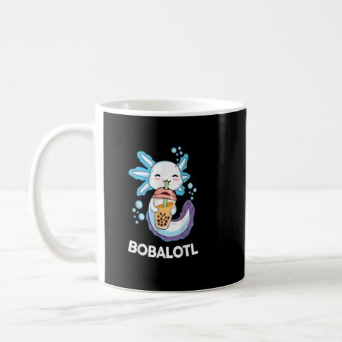 Axolotl Boba  Kids Girls Bobalotl Kawaii Cute Axol Coffee Mug