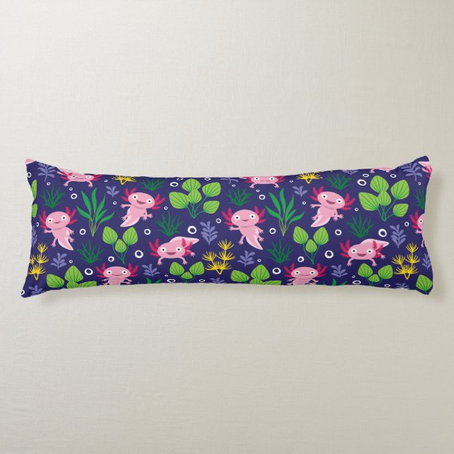 Axolotl Body Pillow (Front)