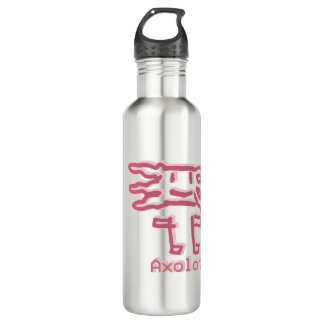 Axolotl by Álvaro Stainless Steel Water Bottle