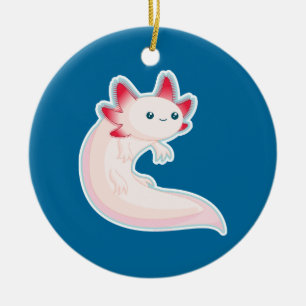 Axolotl Ceramic Ornament