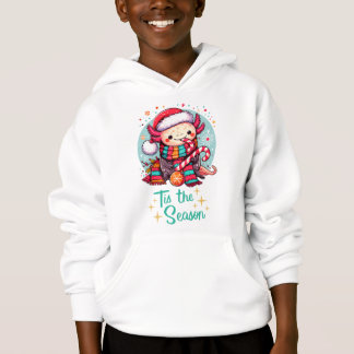 Axolotl Christmas - Kawaii Axolotl Hoodie