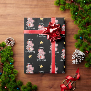 Axolotl Christmas Tree Christmas Animals Axolotls Wrapping Paper