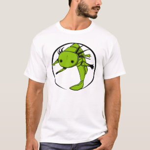 Axolotl circle Wild Type (light colors) T-Shirt