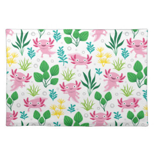 Axolotl Cloth Placemat