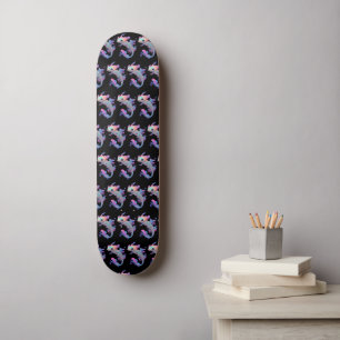 Axolotl Colorful Skateboard