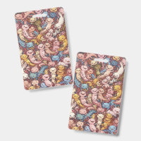 Axolotl Cuddle Crowd – Whimsical Smiles Everywhere