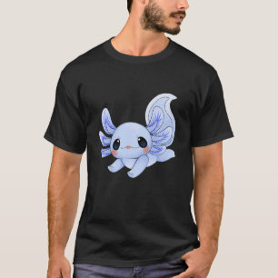 Axolotl   Cute Smiling Mexican Salamander Axolotl T-Shirt
