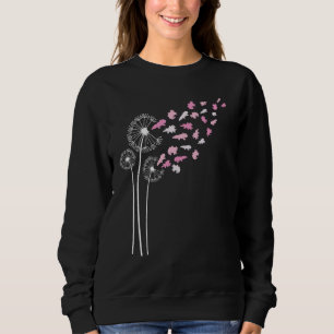 Axolotl Dandelion Flower For Dandelions and Axolot Sweatshirt