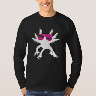 Axolotl Eat Sleep Funny Retro Mexican Salamander T-Shirt