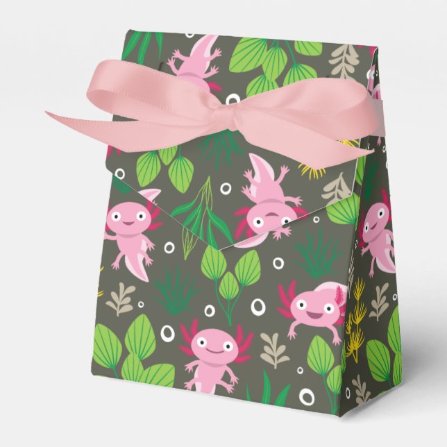 Axolotl Favor Box (Front Side)