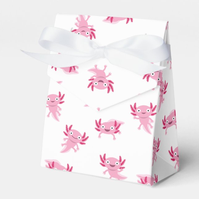 Axolotl Favor Box (Front Side)