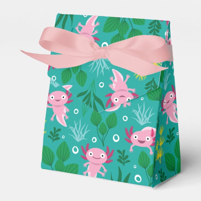 Axolotl Favor Box (Front Side)