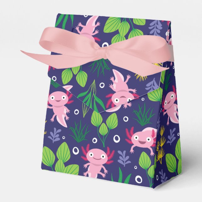 Axolotl Favor Boxes (Front Side)
