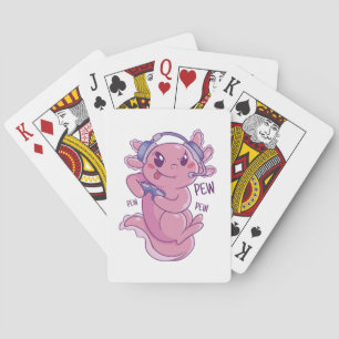 Axolotl Gamer Challenge Blast Poker Cards