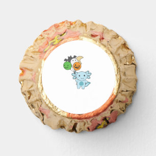 Axolotl Halloween Balloons Kids Cute Axolotls Reese's Peanut Butter Cups