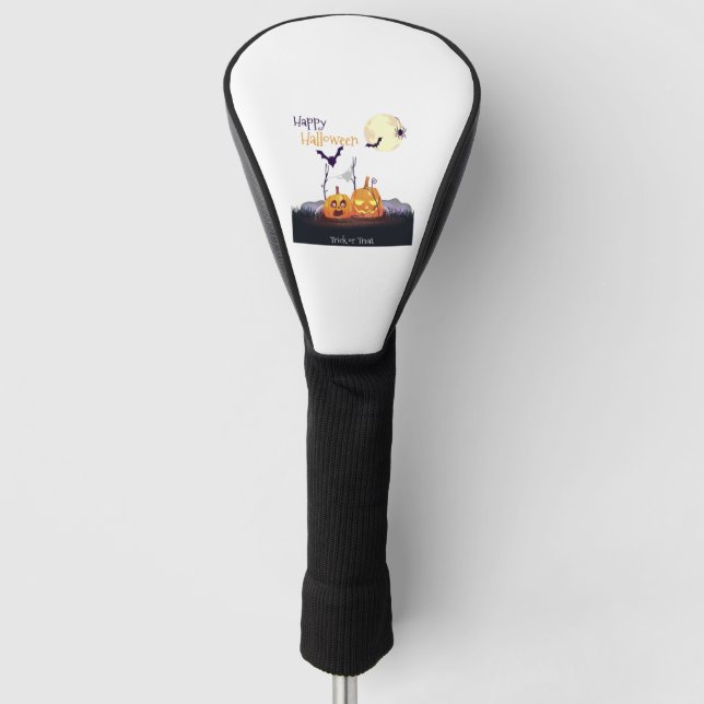 Axolotl Halloween Costume  Happy Halloween Golf Head Cover (Front)