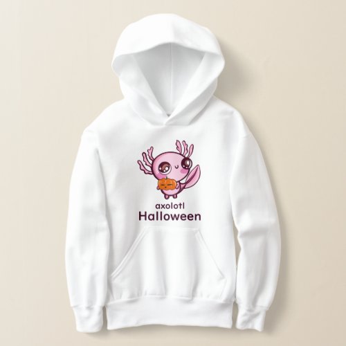 Axolotl Halloween Hoodie